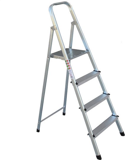 Profal Ladder Aluminum with 3+1 Steps 135cm