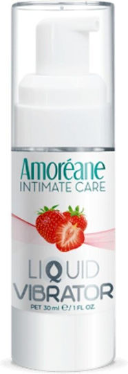 Amoreane Liquid Vibrator Lubricant Strawberry 30ml