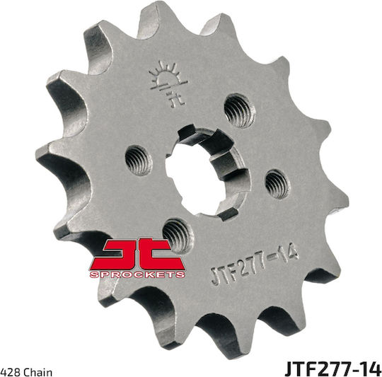 JT Sprockets Vorderes Ritzel 14 Zähne für Husqvarna SM 125 Honda / Aprilia