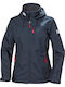 Crew Hooded Midlayer Γυναικείο Μπουφάν Πεζοπορίας Μπλε