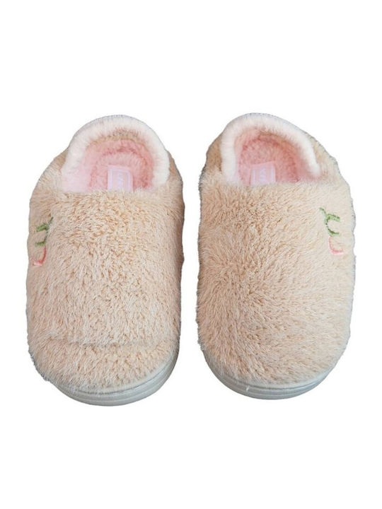 Jomix Kids Slipper Closed-Toe Beige