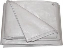 Αδιάβροχος Μουσαμάς 190gr/m² 4x5μ. Βαρέως Τύπου Λευκός