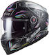 LS2 FF811 Vector II Full Face Helmet with Pinlock ECE 22.06 1500gr Tropical Black/White 168112112