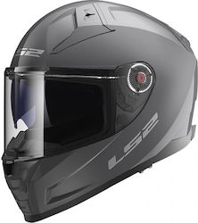 LS2 FF811 Vector II Full Face Helmet with Pinlock ECE 22.06 1500gr Solid Nardo Grey 168111006