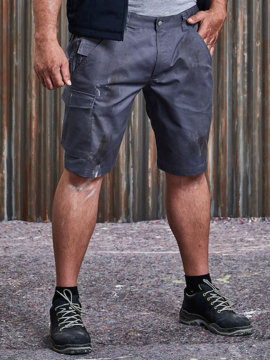 Russell Athletic Work Shorts Gray