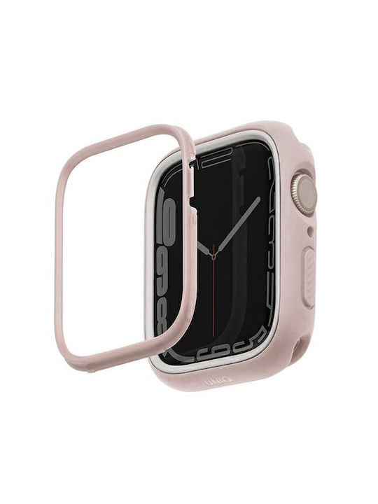 Uniq Moduo Θήκη Σιλικόνης Blush-White για το Apple Watch 44/45mm