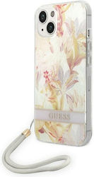 Guess Flower Strap Лилав (iPhone 14 Plus) Guess Flower Strap Лилав (iPhone 14 Plus)