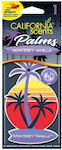 California Scents Lufterfrischer-Karte Autoanhänger Hang Out Palms Monterey Vanille 1Stück