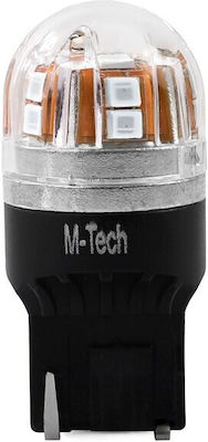 M-Tech Lămpi Autoturismului T20 / W21W Canbus LED Roșu 12-24V 1buc