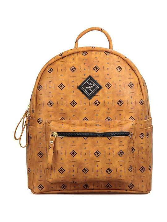 Damentasche Rucksack Tabac Braun