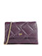 Willow Leather Women's Flap Bag Purple