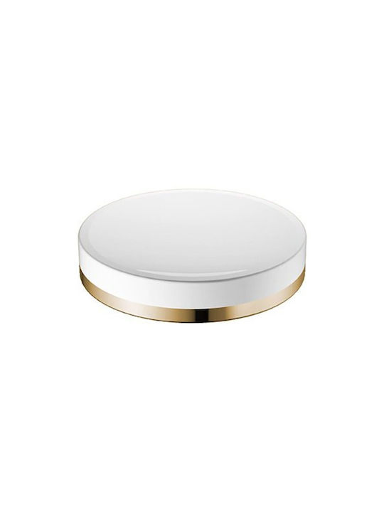 Sparke Lusta 03 Resin Soap Dish Countertop White