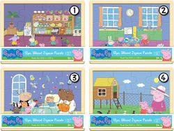 Ξύλινο Παιδικό Puzzle Peppa Pig Peppa Pig 12pcs (Διάφορα Σχέδια) 1τμχ Giochi Preziosi Ξύλινο Παιδικό Puzzle Peppa Pig Peppa Pig 12pcs (Διάφορα Σχέδια) 1τμχ Giochi Preziosi