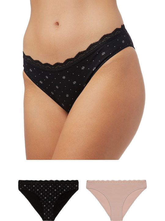 Minerva Invisible Femei Slip 2Pack