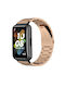 Curea Oțel inoxidabil Rose Gold (Huawei Band 7) 680603846B