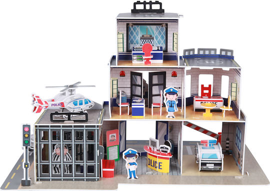 Fiesta Crafts Παιχνίδι Κατασκευών Χάρτινο Police Station