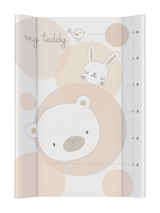 Kikka Boo Weiche Wickelauflage My Teddy aus Kunststoff Beige für Bett 50x80cm