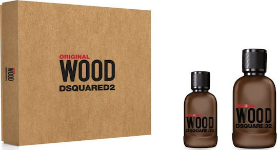 Dsquared2 Original Wood Ανδρικό Σετ με Eau de Parfum 2τμχ