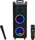 Aiwa Σύστημα Karaoke με Ασύρματo Μικρόφωνo KBTUS-608 80W σε Μαύρο Χρώμα