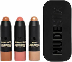 Nudestix Mini Soft & Warm Nudies Σετ Μακιγιάζ για το Πρόσωπο