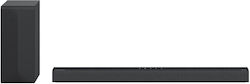 LG S65Q Soundbar 420W 3.1 mit Kabelloser Subwoofer und Fernbedienung Schwarz