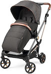 Peg Perego Vivace 500 Reglabil Cărucior pentru Bebeluși Potrivit pentru Nou-născut Negru 9.4kg