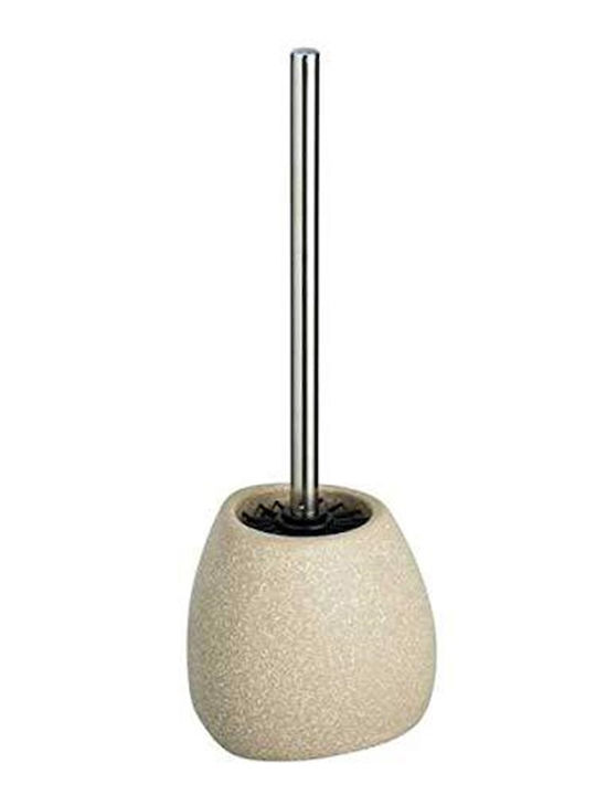 Wenko Peacock Ceramic Toilet Brush Beige