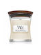 WoodWick Scented Candle Jar with Scent Tea & Jasmine White 85gr 1pcs