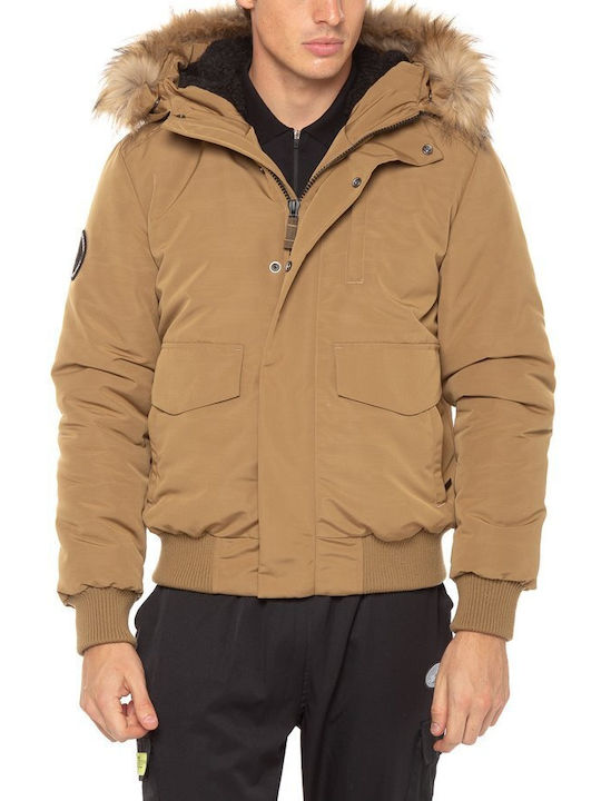 Winter Jacket Bomber Beige