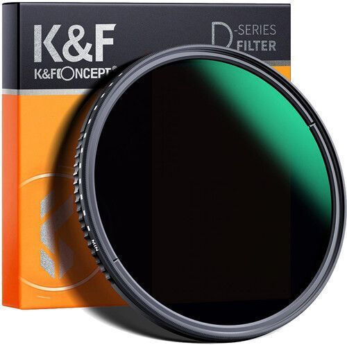 K&F Concept Variable Φίλτρo ND Διαμέτρου 55mm για Φωτογραφικούς Φακούς