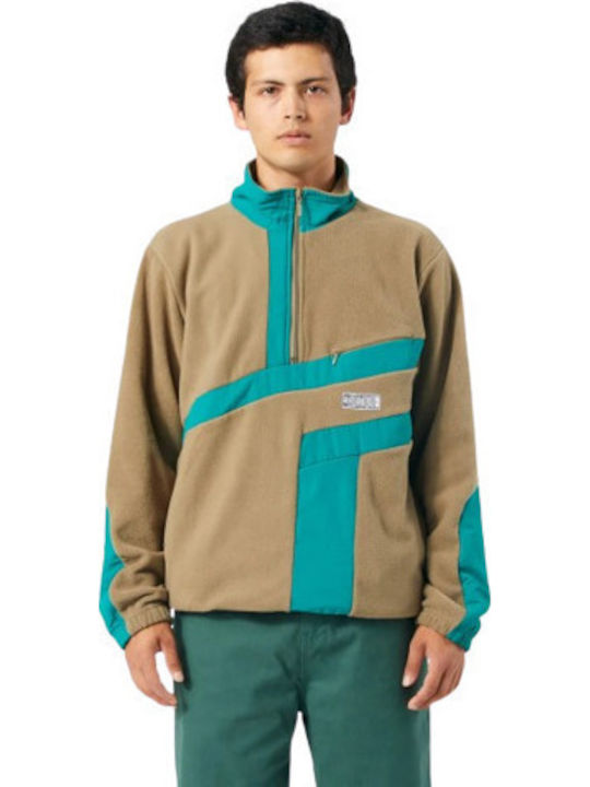 Range Ανδρική Ζακέτα Fleece Χακί