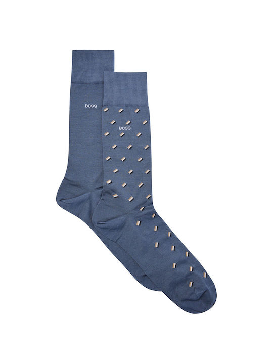 Hugo Boss Ανδρικές Κάλτσες Γαλάζιες 2 Pack