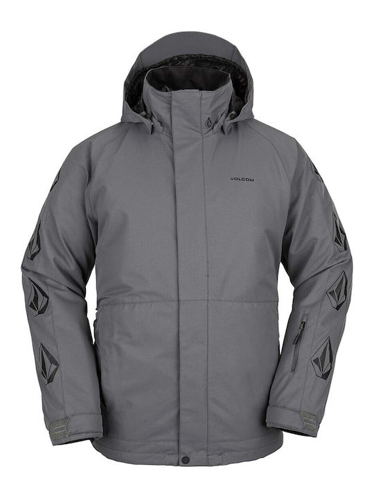 Volcom Iconic Stone Insulated Men's Ski & Snowboard Jacket Gray G0452307-DGR