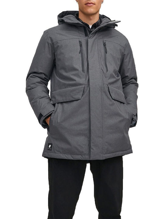 Winter Jacke Parka Grey / Asphalt