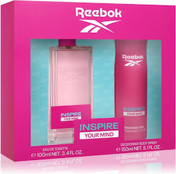 Reebok Inspire Your Mind Γυναικείο Σετ με Eau de Toilette 2τμχ