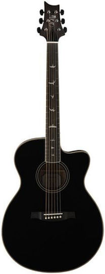 PRS Guitars Ηλεκτροακουστική Κιθάρα SE A20E Cutaway Black