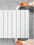 Euronova 572281AA000 Plastice Perii de Curățare cu mâner pentru Radiator 150cm Argint 1buc