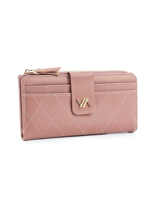 Verde Large Women's Wallet Pink