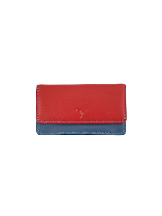 Kion 109M Large Leather Women's Wallet Red