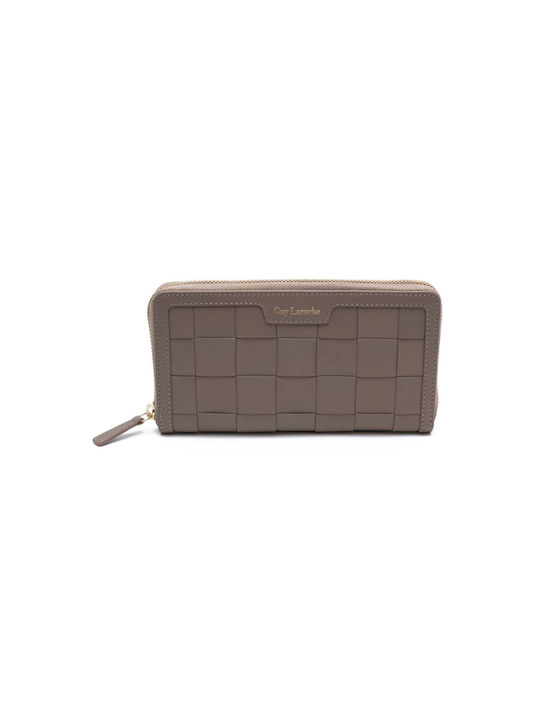 Guy Laroche Large Leather Women's Wallet with RFID Cigar