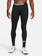 Nike Pro Warm Herren Thermo Hose Schwarz