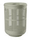 Zone Denmark Ume Eucalyptus Καλάθι Απλύτων Πλαστικό 60lt με Καπάκι 40x40x54cm Γκρι