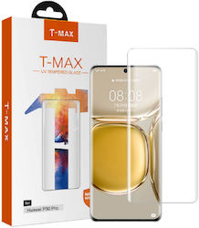 T-Max 3D UV Flüssigkeit Vollkleber Vollflächig gehärtetes Glas (Huawei P50 Pro) 05-00252