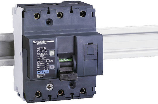 Schneider Electric Автоматичен Прекъсвач 100Спецификация Триполюсен AC 18670