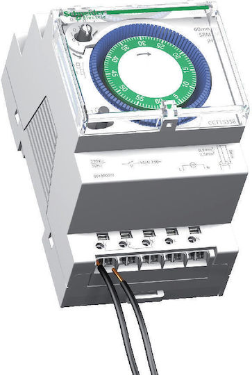 Schneider Electric Acti 9 IH Аналогов Хронорелета на Релса Обратно Отброяване