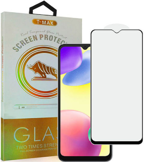 T-Max Full Face Tempered Glass (Redmi 10A)