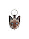 Keychain Siamese Cat Fabric