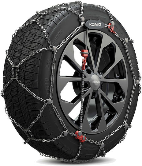 Konig XG-12 Pro 245 Αντιολισθητικές Αλυσίδες Πάχους 12mm Αυτοκινήτου 4x4 2τμχ