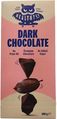 HealthyCo Chocolate Dark Sugar-Free 100gr 1pcs