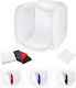 IRiSfot Photo Box Irisfot Light Tent Cube με Πολλαπλά Backround 120x120x120cm